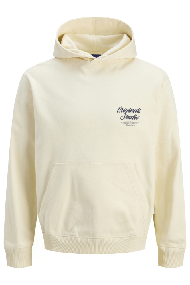 JORNORREBRO TYPO BACK SWEAT HOOD SN 12283054 Antique White